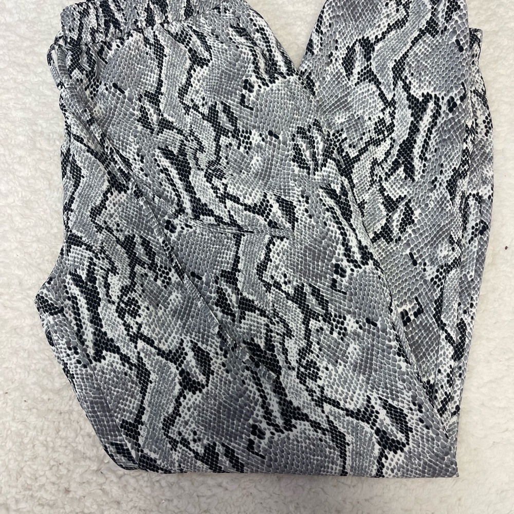 Express Women’s Snakeskin Joggers - Picture 2 of 6